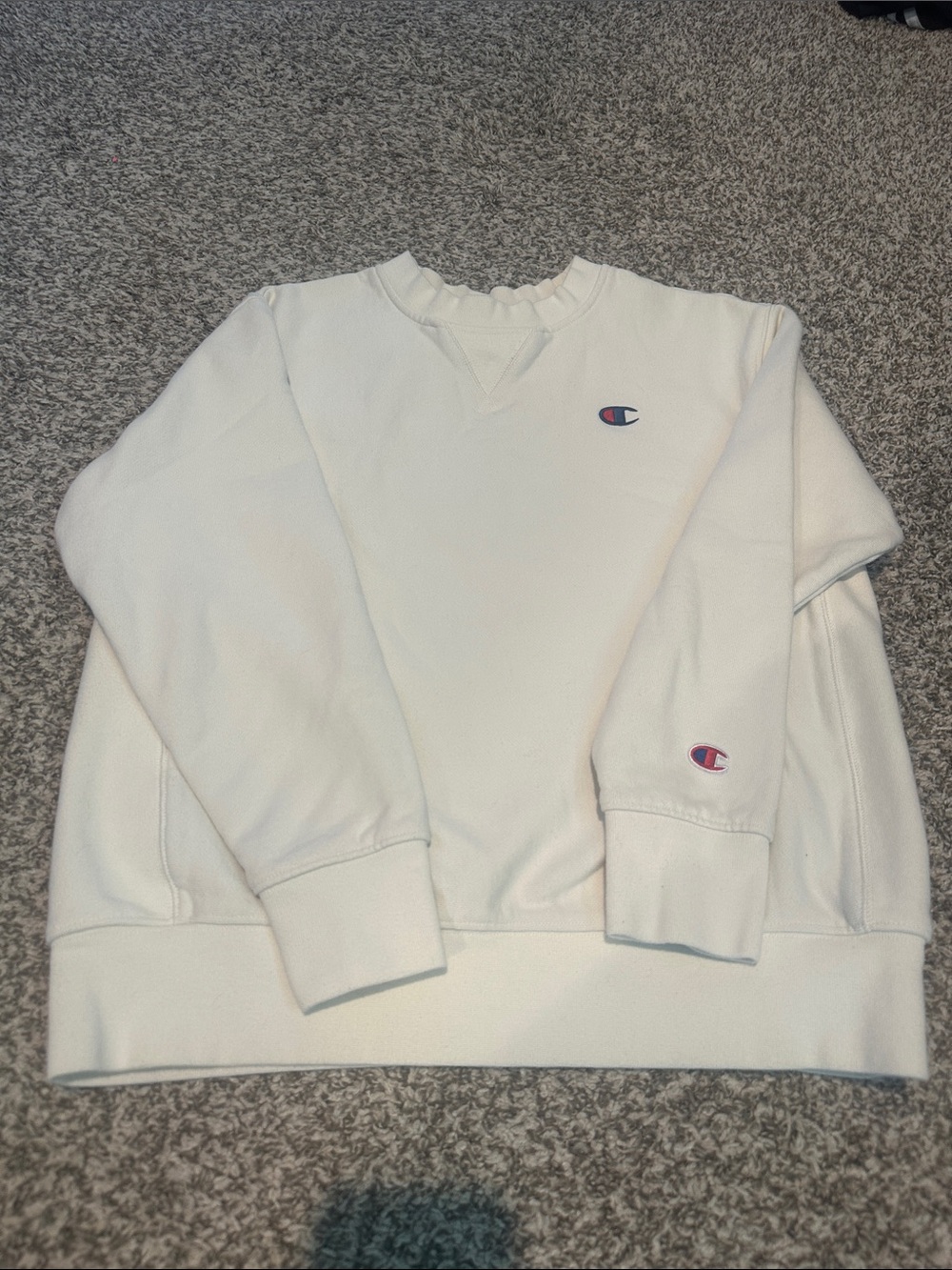 Champion Crewneck Sweatshirt with Logo